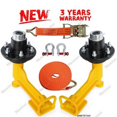 Superior Shipping Container Wheels 6×5.5 Lug Container spindle mobile kit