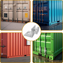 4 Pack Shipping Container Anchors Hot Dipped Galvanized Steel Shipping Container