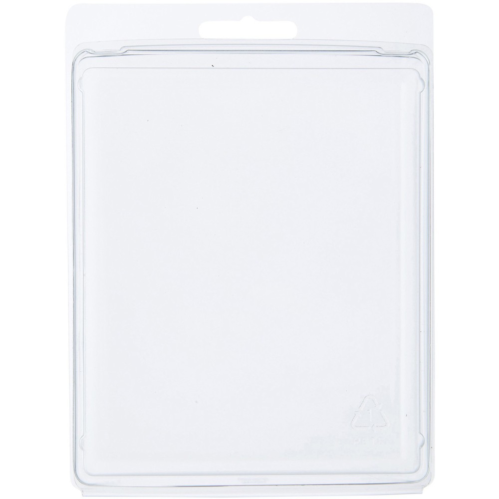 Collecting Warehouse Clear Plastic Clamshell Container, 5.125″ x 4.1875″ x 1.25″