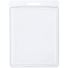 Collecting Warehouse Clear Plastic Clamshell Container, 5.125″ x 4.1875″ x 1.25″