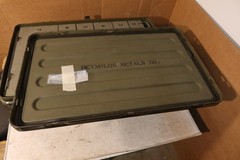 32x20x11 Aluminum Military Medical Chest with Medical Instrument 7 Drawer Unit
