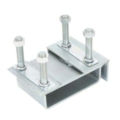 Bolt-On Shipping Container Lock Box Heavy Duty and Padlock Includes 5 Keys
