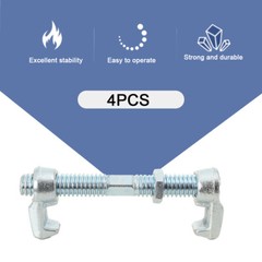 4 Pack Shipping Container Bridge Fitting Clamp 11 inch/280 mm Steel Screw Clamp
