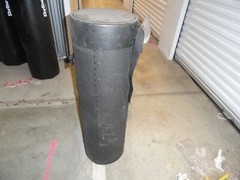 HEAVY DUTY EVENT TRADE SHOW ROUND SHIPPING TUBE CONTAINER 37″ X 12″