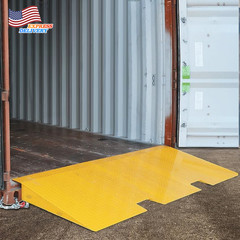 49″ x 86″ HD Steel Shipping Container Loading Ramps 16000 Lbs Capacity