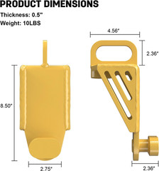 2026 Upgraded Shipping Container Jack Lug, Shipping Container Booster Lifter wit