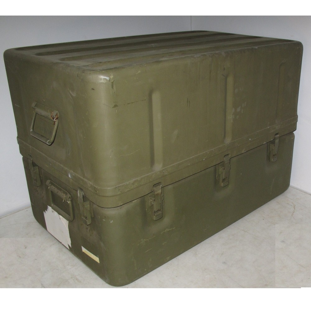 32x20x22 Aluminum Military Medical Chest Watertight Survival Bug Out Storage Box
