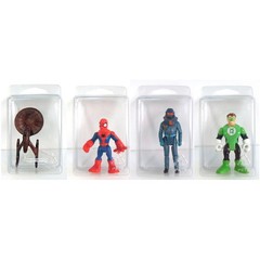 Collecting Warehouse Clear Plastic Clamshell Container, 3.38″H x 2.38″W x 1.25″D