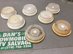 Poly Bung Caps Coarse Threads With Sealing Ring Set Of Seven Used On 55 Gallon
