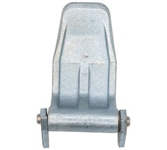 4PK 3-1/8″x5-1/2″ Shipping Container Weld-On Door Hinge Set w/Blade, Pin, & Lugs
