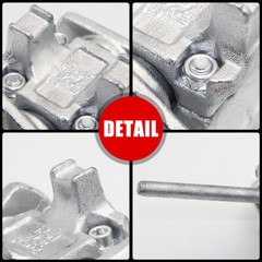 4 Pcs 20′ 40 Sea Rail Shipping Container Manual Twist Lock Handlocking Casting