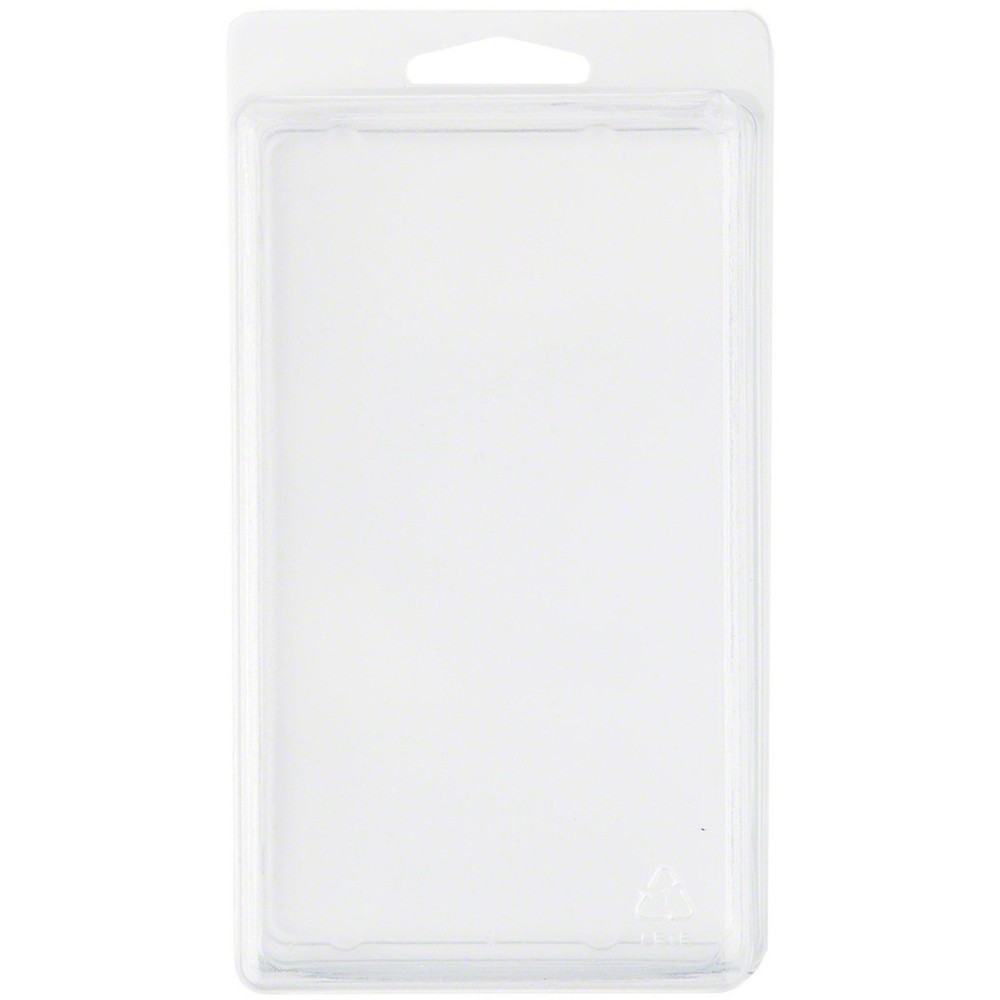 Collecting Warehouse Clear Plastic Clamshell Container, 5.31″H x 3.13″W x 2.75″D