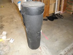 HEAVY DUTY EVENT TRADE SHOW ROUND SHIPPING TUBE CONTAINER 37″ X 12″