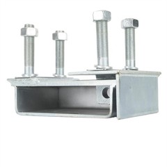 Bolt-On Shipping Container Lock Box Heavy Duty and Padlock Includes 5 Keys