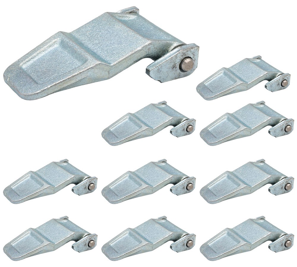 10PK 3-1/8″x5-1/2″ Shipping Container Weld-On Door Hinge Set w/Blade, Pin, & Lug