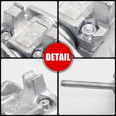 4 Pcs 20′ 40 Sea Rail Shipping Container Manual Twist Lock Handlocking Casting