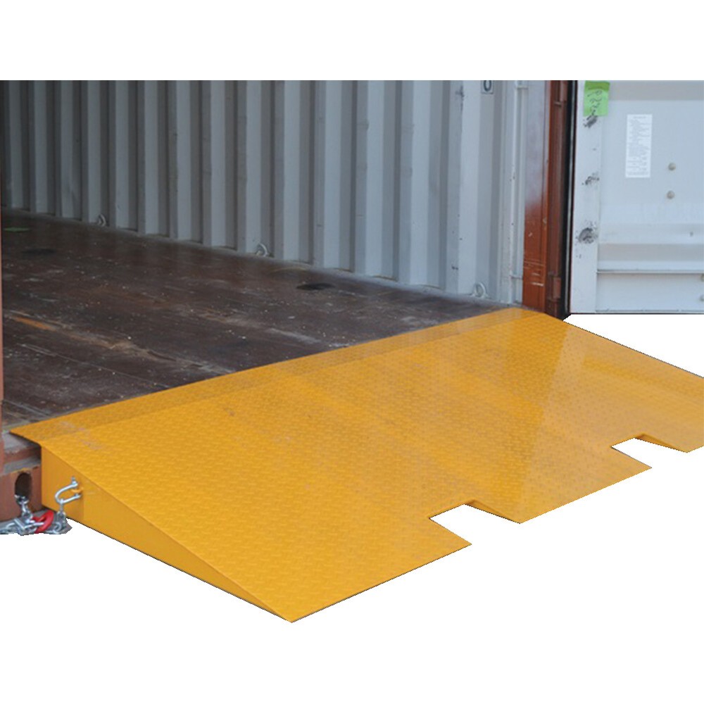 49″ x 86″ HD Steel Shipping Container Loading Ramps 16,000 Lbs Capacity