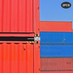 TL-1 Silver Rail Shipping Container Manual Twist Lock, Galvanized Steel Fastener