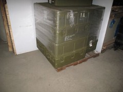 32x20x22 Aluminum Military Medical Chest Watertight Survival Bug Out Storage Box