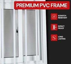 2Pk 26-1/2″ x 26-1/2″ x 3-1/4″ Shipping Container Window w/ Steel Tube Frame