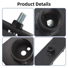 Shipping Container Corner Casting Mount Bracket For Camera Flood Light Flag Pole