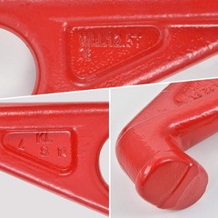 Hand Shipping Container Lifting Hook Lugs 12.5T