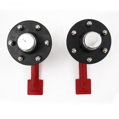 2PCS Shipping Container Wheels 8800 lbs, Shipping Container Accessories NEW