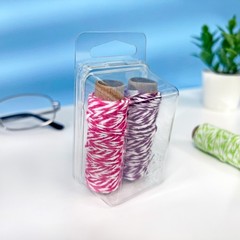 Collecting Warehouse Clear Plastic Clamshell Container, 2.31″H x 1.5″W x 1.25″D