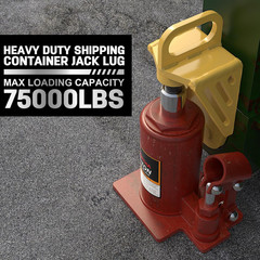 2026 Upgraded Shipping Container Jack Lug, Shipping Container Booster Lifter wit