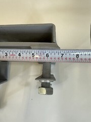 Bolt On Shipping Container Lock Box, Padlock, Welded on Bolts & Free Shipping