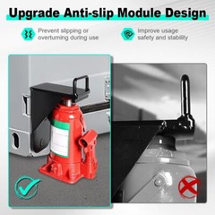 Shipping Container Jack Lug Leveler with Handle Anti-Slip Container Jack Lug