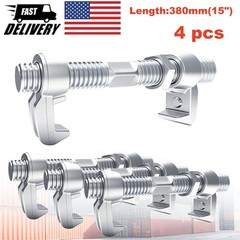 4 Clamps-380mm(15inch) Shipping Container Clamp Bridge Fitting Steel Screw Clamp
