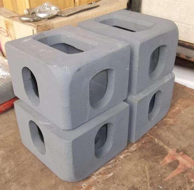 ISO Shipping Container Corner Casting Set of 4 (1) BL, (1) BR, (1) TR (1) TL