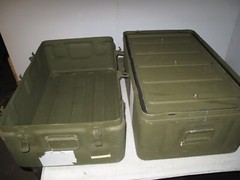 32x20x22 Aluminum Military Medical Chest Watertight Survival Bug Out Storage Box