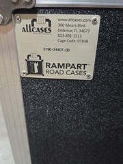 AllCases Rampart ATA Flight Road Case w/ Custom Foam Insert & Wheels–Heavy Duty