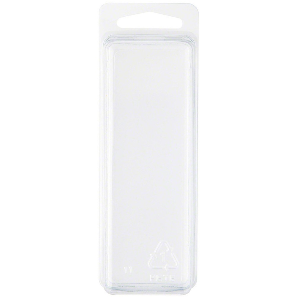 Collecting Warehouse Clear Plastic Clamshell Container, 4.19″H x 1.5″W x 1.25″D
