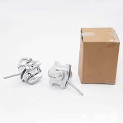 TL-1 Silver Rail Shipping Container Manual Twist Lock, Galvanized Steel Fastener