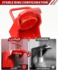 Red Shipping Container Jack Lug – 50000 lb Capacity
