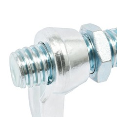 4 Pack Shipping Container Bridge Fitting Clamp, 28cm/11.02 in Steel Screw Clamp