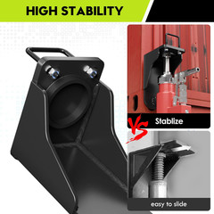 2-Pack Shipping Container Jack Lug w/ Detachable U-Handle & Leveling Attachment