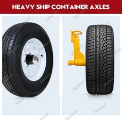 Superior Shipping Container Wheels 6×5.5 Lug Container spindle mobile kit
