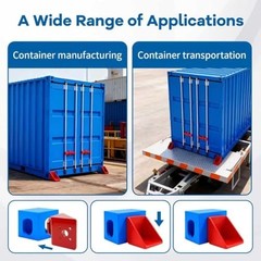Heavy Duty Alloy Steel Shipping Container Anchors – 4 PCS Twist Locks for 20ft &