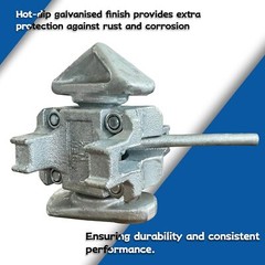 20′ 40 Sea Rail Shipping Container Manual Twist Lock Casting Left Handlocking