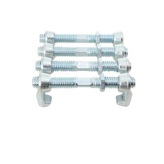 4PCS Shipping Container Bridge Fitting Clamp 280 mm/11’’ Screw Clamp 45 Steel