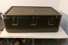 32x20x11 Aluminum Military Medical Chest with Medical Instrument 7 Drawer Unit