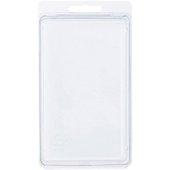 Collecting Warehouse Clear Plastic Clamshell Container, 5.125″ x 2.9375″ x 1.25″