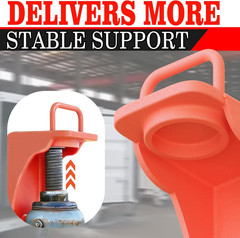 2 Pack Shipping Container Jack Lug,Heavy Duty Container Leveling Lifter with U-S