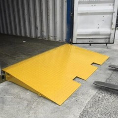 49″ x 86″ HD Steel Shipping Container Loading Ramps 16,000 Lbs Capacity