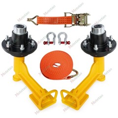 Superior Shipping Container Wheels 6×5.5 Lug Container spindle mobile kit