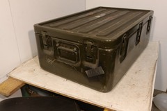 32x20x11 Aluminum Military Medical Chest with Medical Instrument 7 Drawer Unit